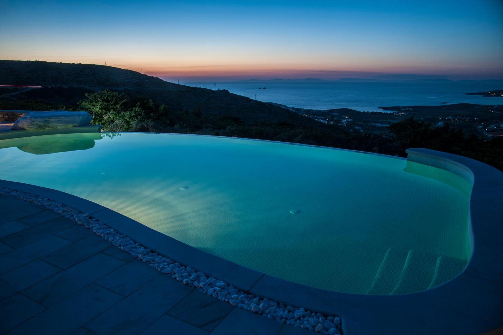 Villa Aeolos With 2 Private Pools Szarakíniko Kültér fotó