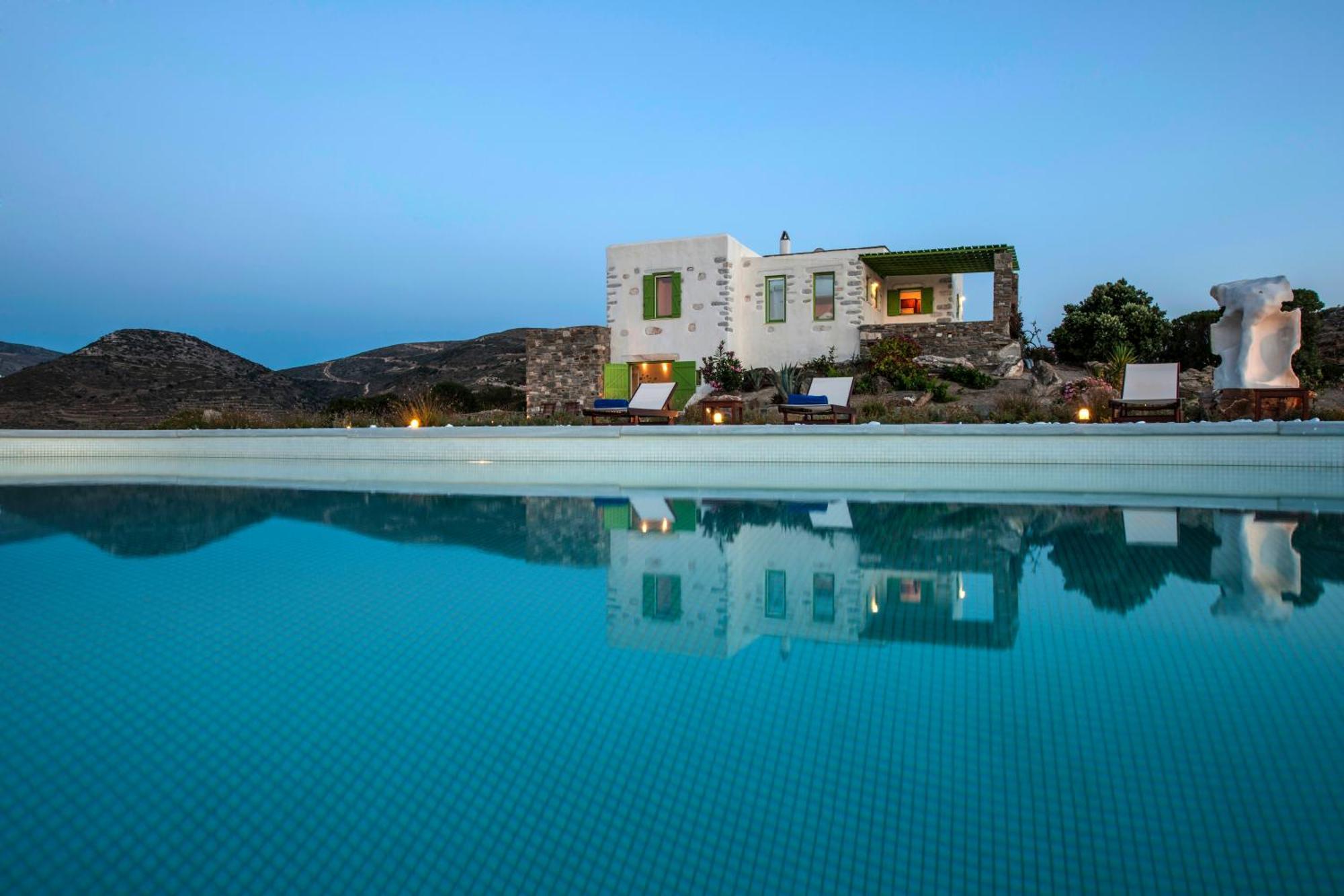 Villa Aeolos With 2 Private Pools Szarakíniko Kültér fotó