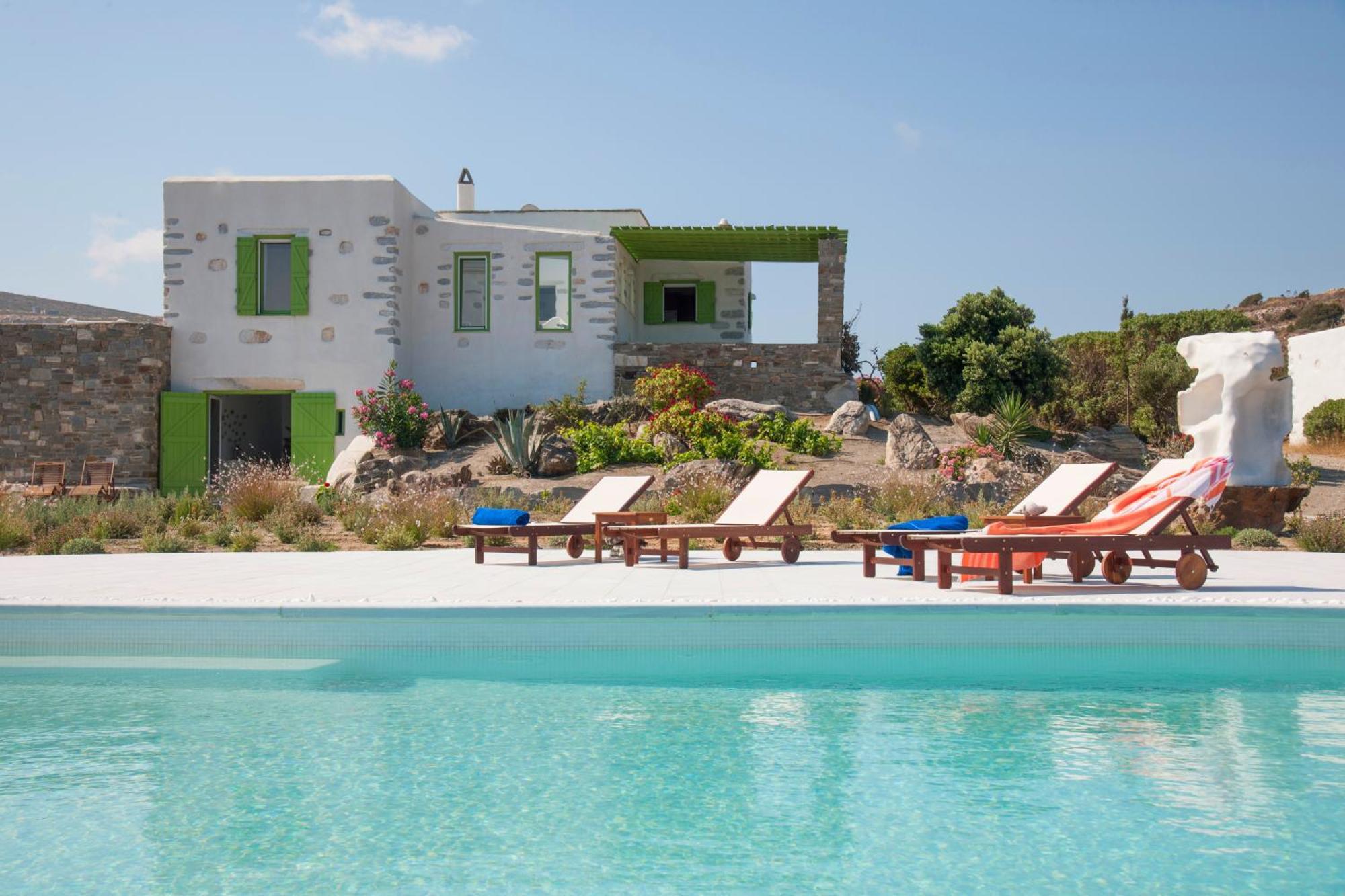 Villa Aeolos With 2 Private Pools Szarakíniko Kültér fotó